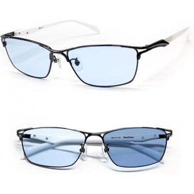 [ネオコントラスト]調光サングラス スタイリッシュフレーム・ホワイト　型番:S8003W-PHN【1597348】