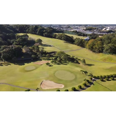 不知火ゴルフ場　土日祝日(4名様分)1ラウンドプレー券【1715894】