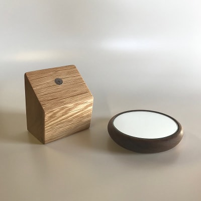 Face Mirror(木製フェイスミラー・ハンドミラー)(大牟田市)【配送不可地域：沖縄県】【1263694】