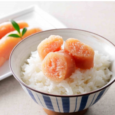 稲石 無着色辛子明太子 ひとくちカット(300g)(大牟田市)【配送不可地域：離島】【1606717】