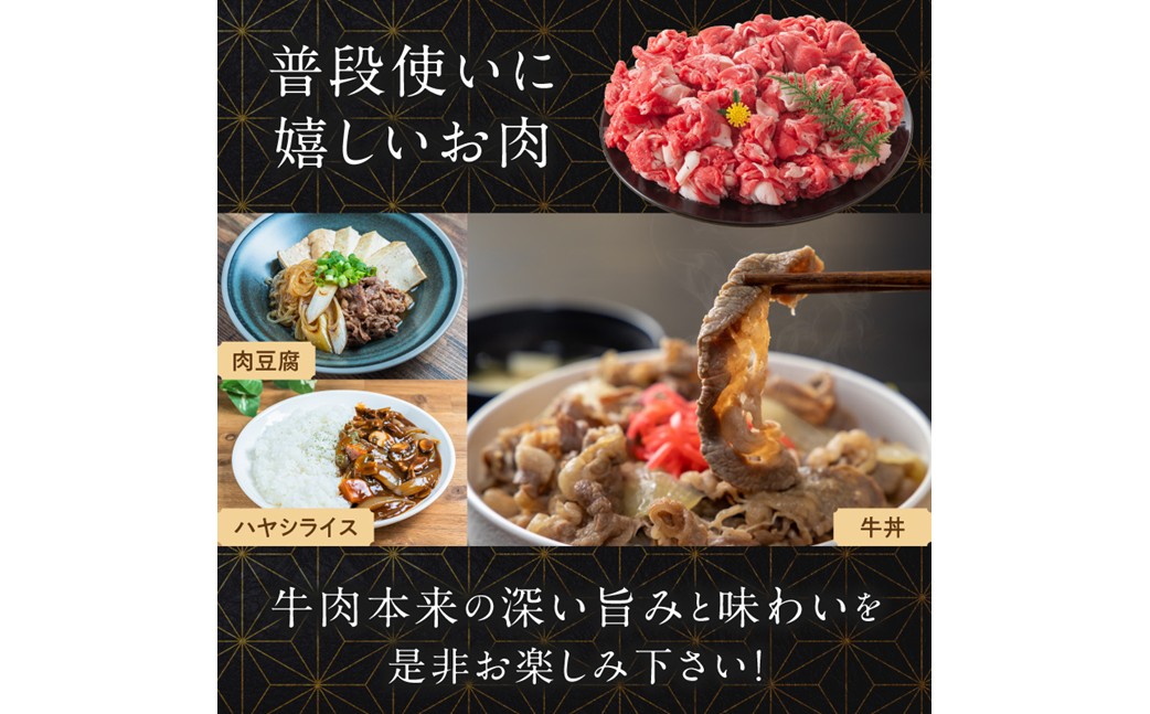 【A9-018】訳アリ！【A4-A5ランク】博多和牛切り落とし 1kg