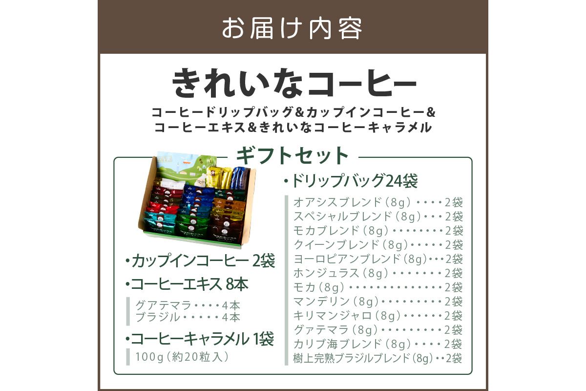 ãA8-090ãâ
ç¹èš±è£œæ³â
ããããªã³ãŒããŒããªããããã°24è¢&ã«ããã€ã³ã³ãŒããŒ2è¢&ã³ãŒããŒãšãã¹8æ¬&ããããªã³ãŒããŒãã£ã©ã¡ã« ã®ããã»ãã