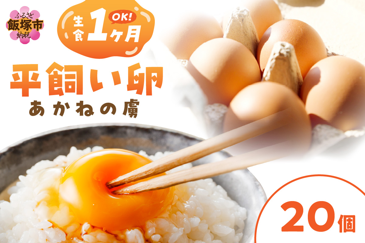 【A-841】〈平飼い卵〉あかねの虜（20個）