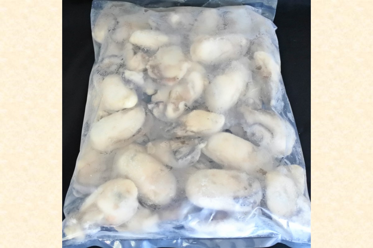 【A6-011】 冷凍むき身牡蠣(加熱調理用)1kg