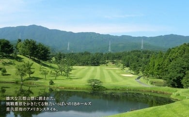 【J4-002】茜ゴルフクラブ 平日プレー（1組/4名様）券
