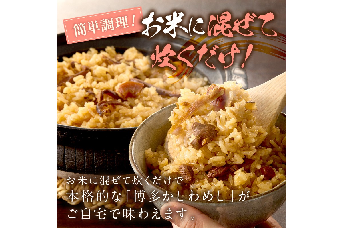 【Z3-049】＼ポスト投函／炊き込みご飯の素 博多かしわめし 2-3人前 (2合用 109g)