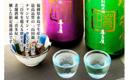 【ギフト用】限定流通【喜多屋・蒼田　純大・特純セット】