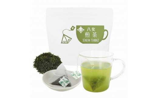 八女茶100％ マグカップ用ティーバッグ ２種セット 煎茶・ほうじ茶