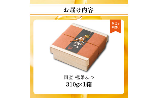 【TVで紹介！】  ★先行受付★【2025年7月より順次発送】国産 極巣みつ 310ｇ