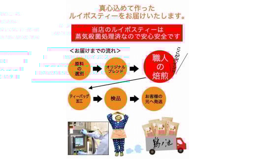 たっぷりルイボスティー2gパック×3袋セット！老舗日本茶屋の匠の焙煎 ノンカフェイン お茶 ティーバッグ ルイボス茶 煮出し 水出し 健康茶 ダイエットティー 福岡 八女