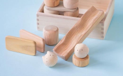 【知育玩具】コロガルアニマルつみきM(イヌ・ネコ) おもちゃ 積み木 赤ちゃん 子供 乳児 幼児 乳幼児 木 玩具 木製 誕生日 ギフト プレゼント