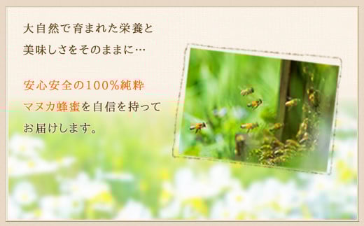 かの蜂 マヌカハニー 450g（90g×5袋） エコパック マヌカ はちみつ 蜂蜜 100％純粋 パック 手軽 持ち運び 保存食 防災グッズ