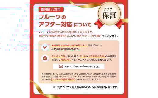 福岡冬の果物定期便【全3回】冬のお届け便　JAふくおか八女からお届け！！ みかん ミカン キウイ あまおう いちご 苺 イチゴ フルーツ 果物 くだもの 人気 旬 福岡県産 アフター補償 数量限定 期間限定 産地直送 全3回 定期便 福岡県 八女市