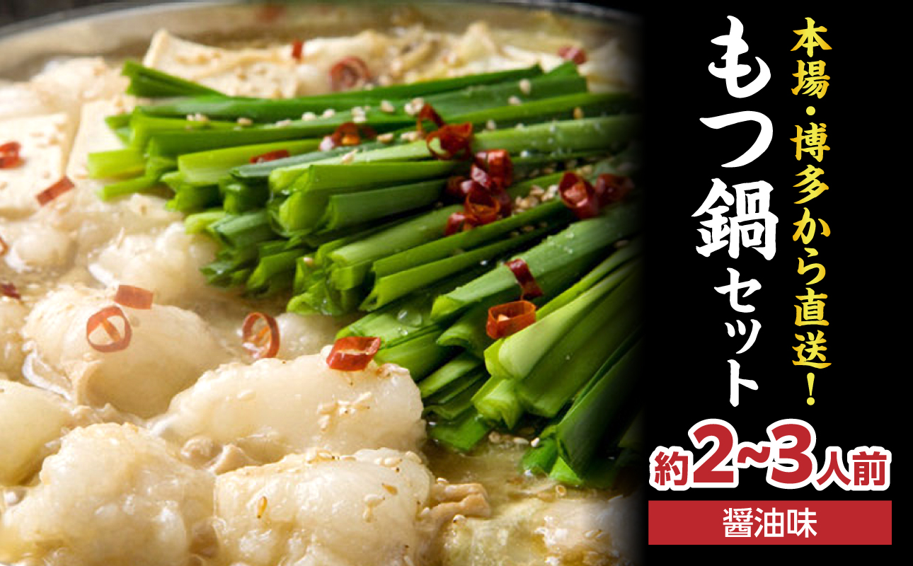 【游來】もつ鍋2～3人前セット モツ もつ ホルモン 鍋 新感覚 スープ 〆付き 麺 ちゃんぽん麺 セット 冷凍配送 簡単 調理 福岡県 八女市