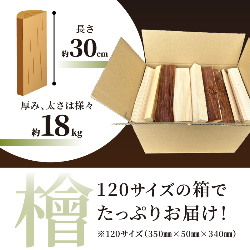 八女のヒノキ（自然乾燥薪） 薪 キャンプ アウトドア BBQ バーベキュー 焚火 焚き火 たき火 薪ストーブ アウトドア料理 自然 高品質 ひのき 自然乾燥 福岡県 八女市