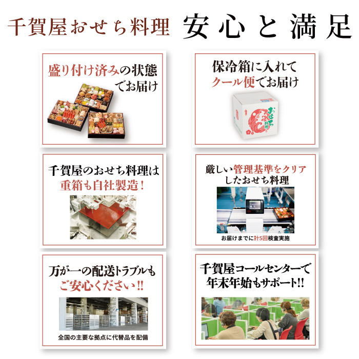千賀屋謹製 2027年 迎春おせち料理「祝華千」和風三段重 3人前 全41品 おせち 三段重 厳選食材使用 冷蔵 解凍不要 冷蔵お届け 冷蔵配送 家族団欒 老舗料亭監修 人気 グルメ 食品 年内お届け 年内配送 12月30日配送 12月31日配送 指定日配送 正月 新年 贅沢 海の幸 山の幸
