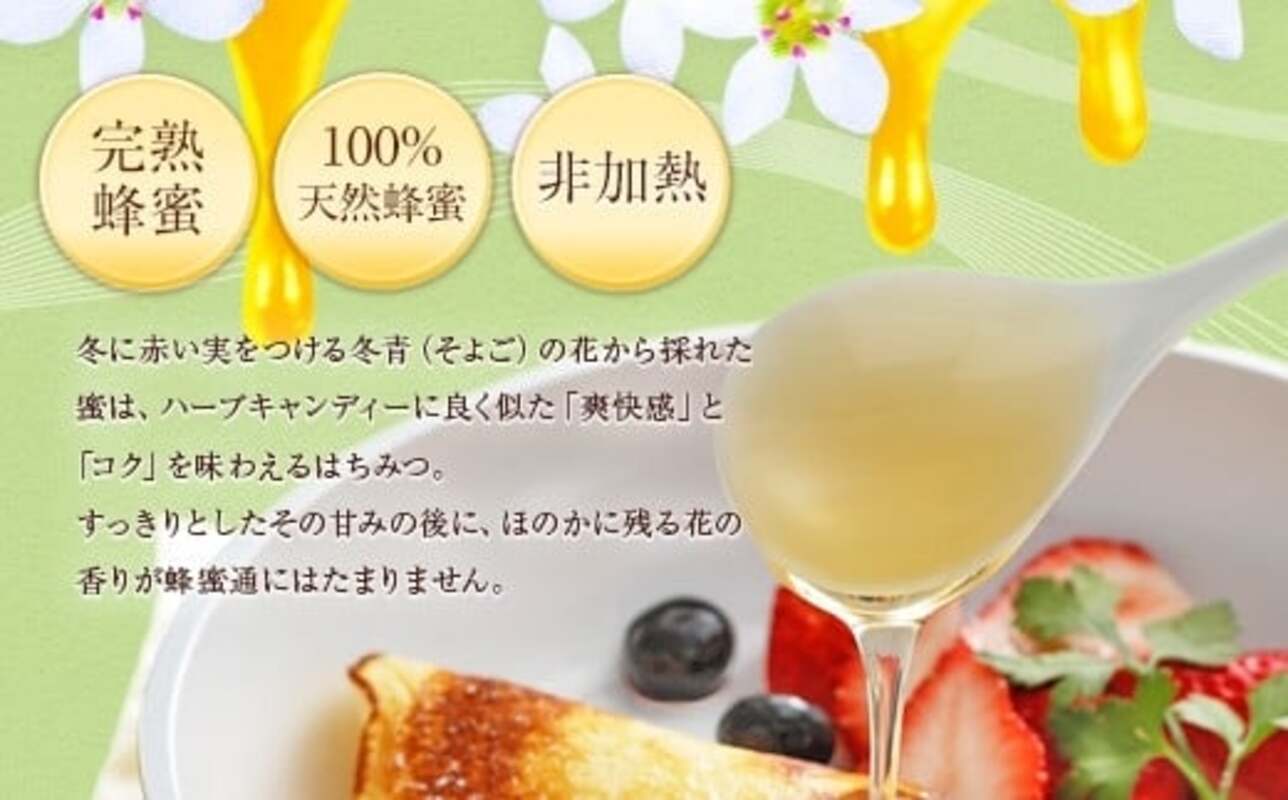 【全12回】 定期便 かの蜂 国産 そよご蜂蜜 合計12kg（とんがり容器1kgを毎月1本お届け） 蜂蜜 はちみつ ハチミツ 非加熱 国産 ボトル 常温 保存 備蓄 防災食 非常食 プレゼント 保存食 防災グッズ 福岡県 八女市