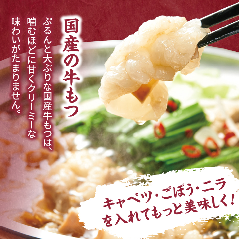 【短冊のし対応】博多もつ鍋やまや もつ鍋セット あごだし醤油味(1～2人前) もつ鍋 国産 牛もつ モツ 博多 やまや スープ付き 麺付き 冷凍 福岡県 八女市