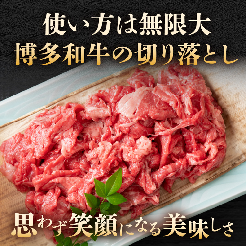 訳あり！【A4～A5】博多和牛切り落とし 5kg(500g×10P） 博多和牛 しゃぶしゃぶ すき焼き 肩 バラ 和牛 国産 牛肉 牛 A4 A5