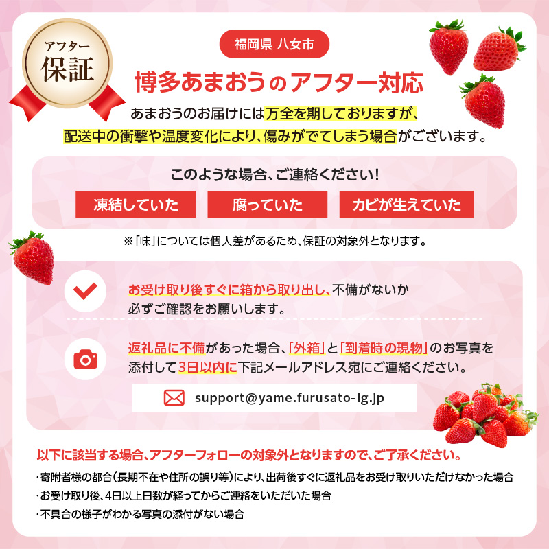 福岡県産あまおう 約250g×4パック いちご イチゴ 苺 あまおう フルーツ 果物 くだもの 250g 4パック 福岡県 八女市