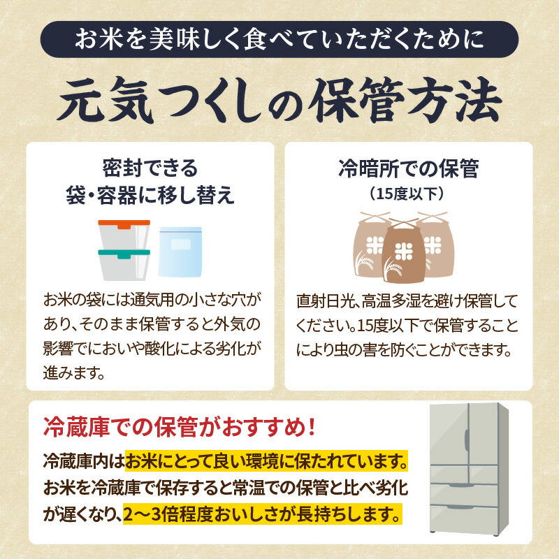 九州・福岡からお届け！ブランド米「元気つくし」定期便【全5回】 お米 米 コメ 白米 特A 直送 お弁当 おにぎり 炊きたて ツヤ 粘り もちもち 弾力 卵かけご飯 福岡県 八女市