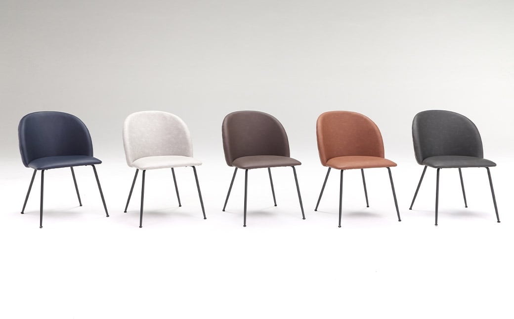 【BK （ ブラック ）】 アラル チェア 大川家具 イス インテリア 家具 九州 福岡県 筑後市