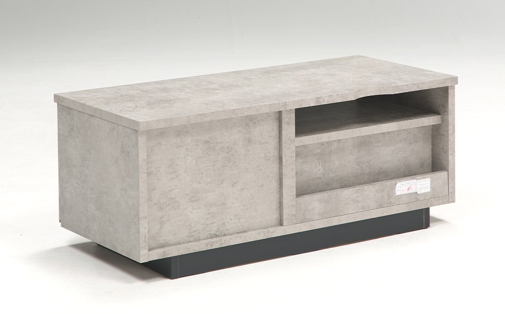 【GY （ グレー ）】 オークリー ローボード 140cm幅 大容量 テレビボード 大川家具 インテリア 家具 九州 福岡県 筑後市