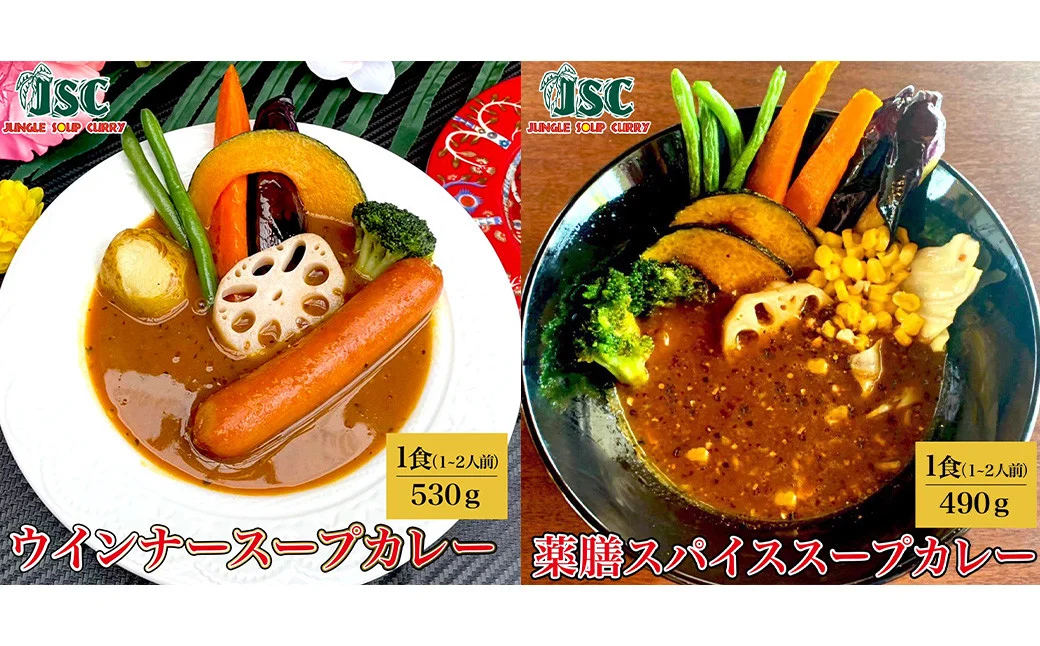 冷凍 スープカレー 食べ比べ 5食 セット 計約2.5kg / チキン キーマ ウインナー 薬膳 ベジタブル カレー レトルトカレー レトルト食品 詰め合わせ