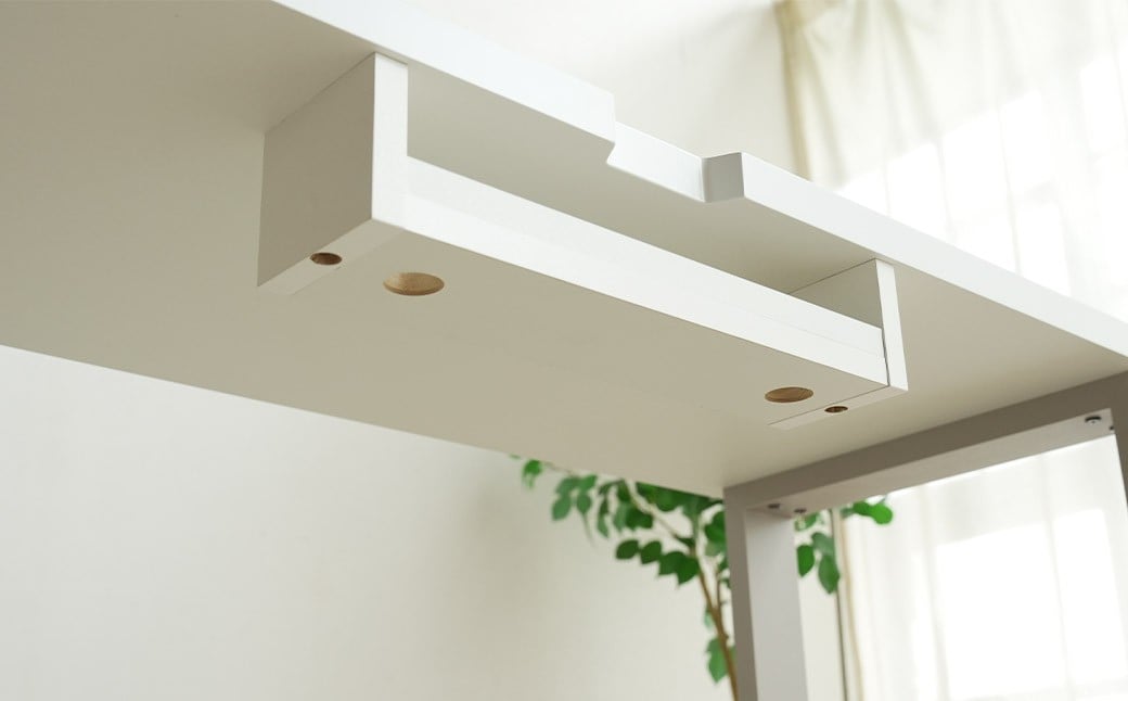 スマート ワーク&ゲームデスク ネイビー 在宅 リモートワーク テレワーク 学習机 インテリア 家具 デスク 机 ゲーミングデスク