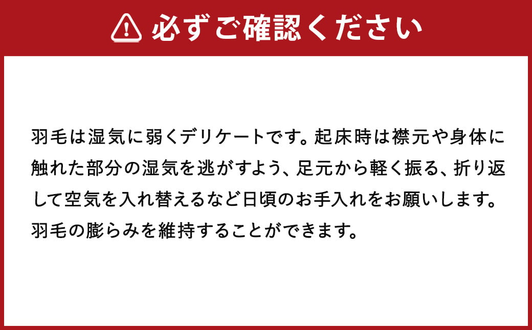 羽毛掛け布団 / ポーランドホワイトグース・スーピマ 超長綿 80サテン生地 セミダブル SaitoYoshinori羽毛工房 羽毛 布団 寝具 サテン