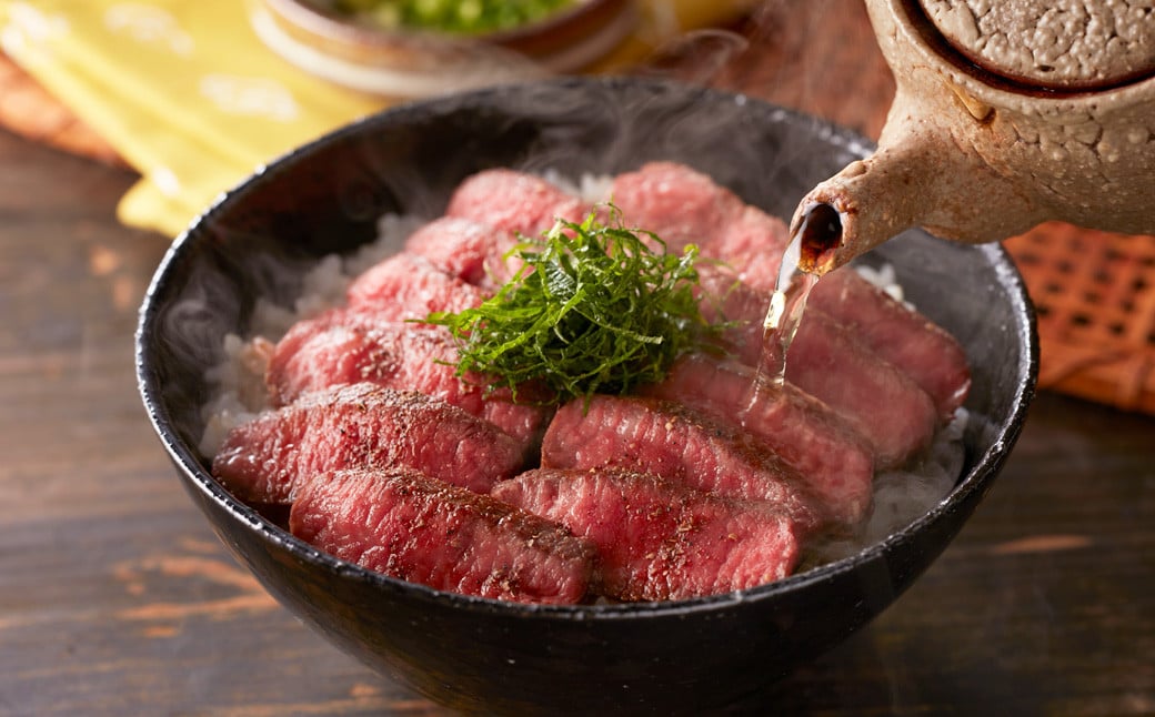 博多和牛の牛まぶし 4パック 計320g / 博多和牛 牛肉 お肉 牛まぶし ひつまぶし タレ付き 冷凍