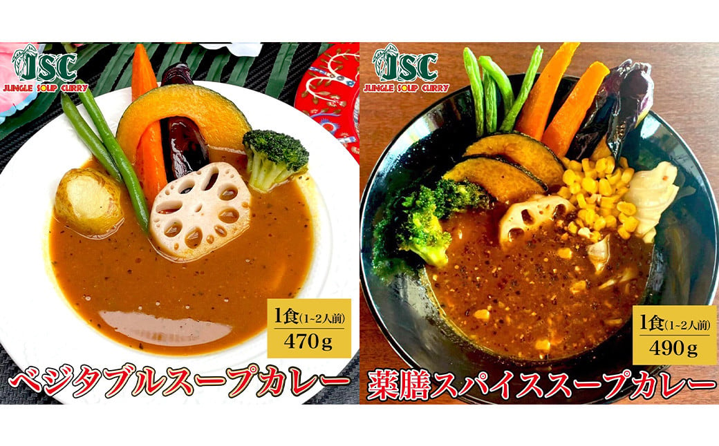 冷凍 スープ カレー  ヘルシー 2食 セット / 2パック 計約1kg  カレー スープ 薬膳 ベジタブル 冷凍 福岡県 筑後市