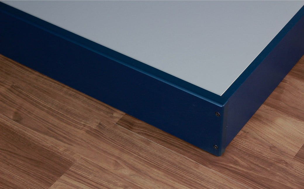 スマート シングルベッド(フレームのみ) ブラック 家具 寝具 ベッド フレーム シングル