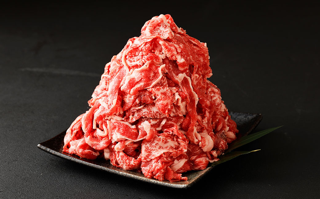 【数量限定】筑後 船小屋牛 切り落とし 500g×2 計1kg 牛肉