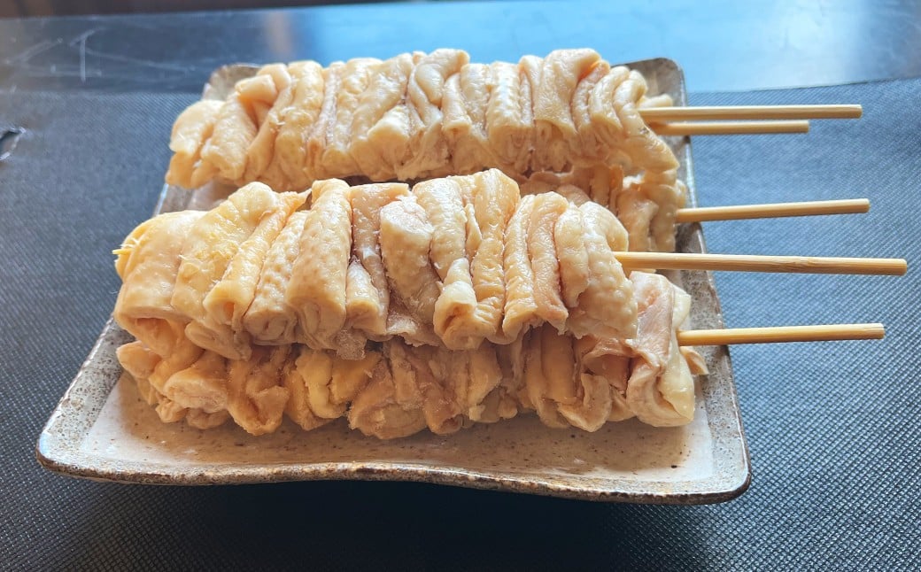 ジャンボ焼き鳥 ［鶏皮10本］100g×10本 計約1kg 焼きとり やきとり とりかわ 冷凍 ダルム屋
