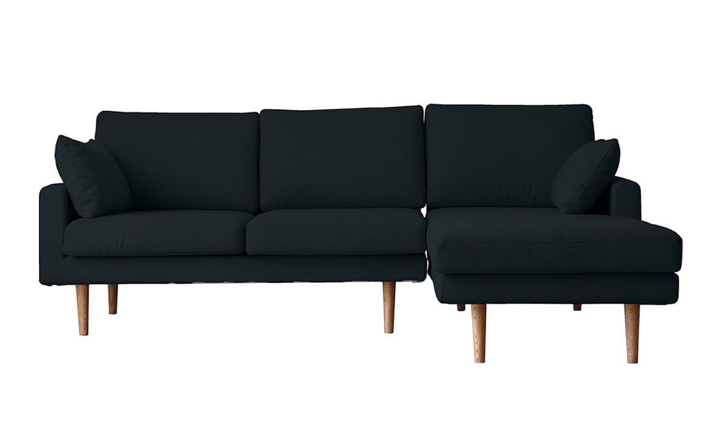 【アイボリー】 高野木工 LEO SOFA レオソファ カウチタイプ 2人掛け （左肘） + シェーズロング （右肘） オーク脚 【5年保証】 ソファ カウチソファ シェーズロングソファ インテリア 家具 九州 福岡県 筑後市