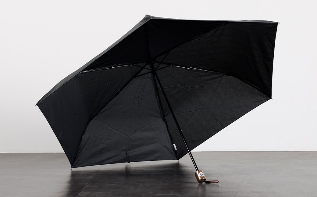 【カラーが選べる】紳士無地大判 65㎝ラクミニ 折りたたみ傘 グレー 傘 雨傘 雨具 メンズ コンパクト 携帯 福岡県 筑後市