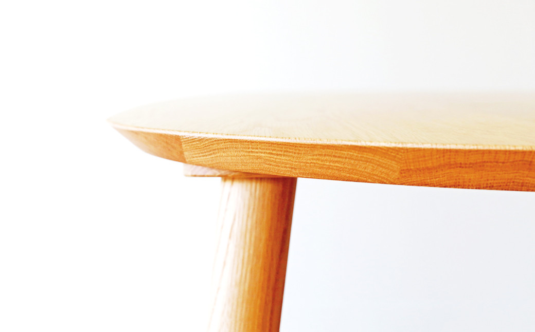 高野木工 ルーベ 160 ダイニング テーブル WO シンプル デザイン 家具