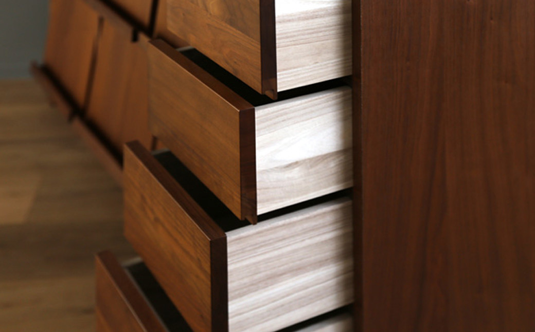 LECCE レッチェ 105マガジンレコードラック ウォルナット 【10年保証】 シンプル デザイン 家具