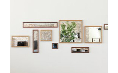 ORLO Wall Mirror 2184 oak