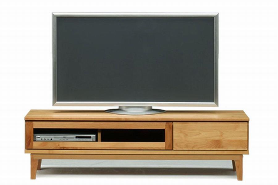 【幅153.1 奥行44.5 高さ42.8】モニカ153センチ幅テレビボード（脚組立込み）