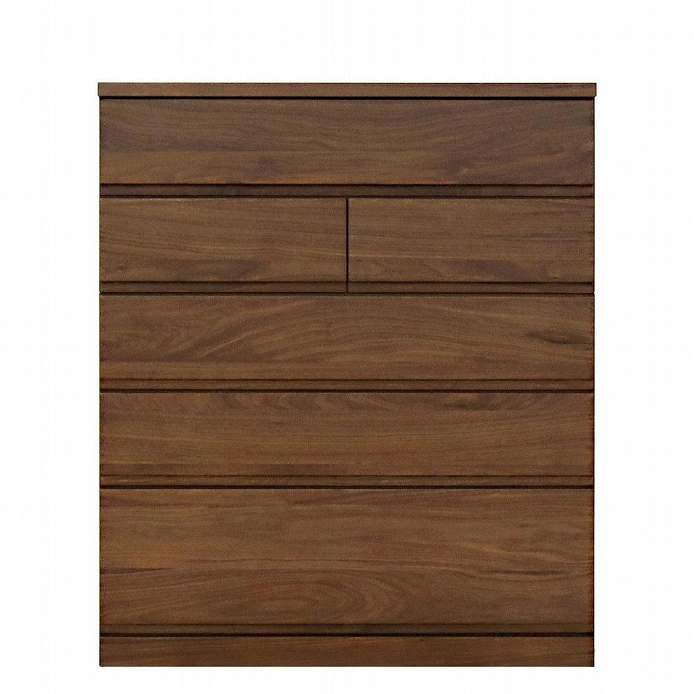 チェスト タンス 幅88 5段 奥行44 ウォールナット 無垢 桐たんす 桐箪笥 箪笥 木製 婚礼 衣類収納 大川家具 丸田木工 ミンクス