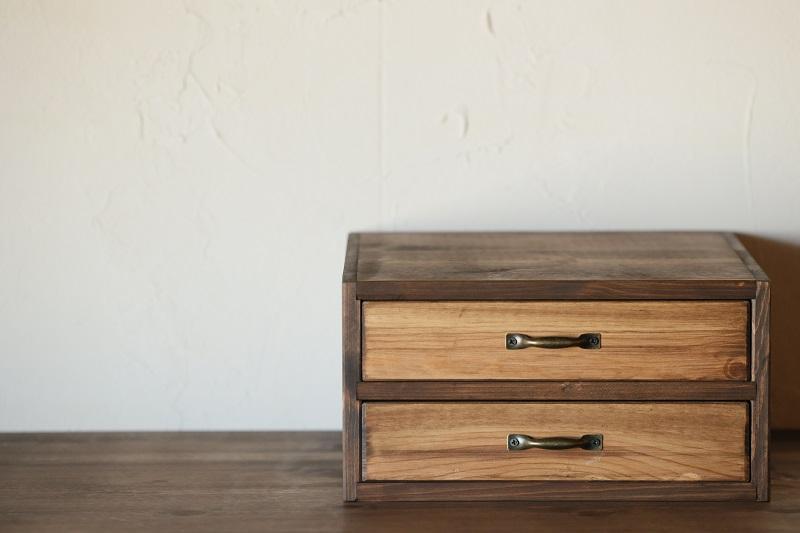 A4書類ケース2段 タテ型