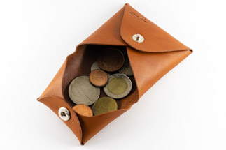 maf pinto コインケース レザー 革 小銭入れ 財布 ライトブラウン