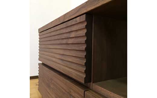 【TV57 テレビボード 240cm】ウォールナット材 オイルフィニッシュ 分割ノックダウン対応・収納力抜群のテレビボード 家具 テレビ台 テレビボード TVボード AVボード 棚 リビングボード サイドボード ローボード MUFactory