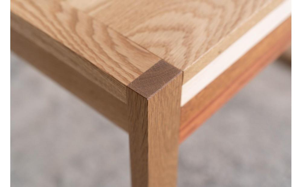 コンパクトデスク PASTEL W105 105×45×70 オーク無垢材 ワークデスク 机 WAプラス 大川市