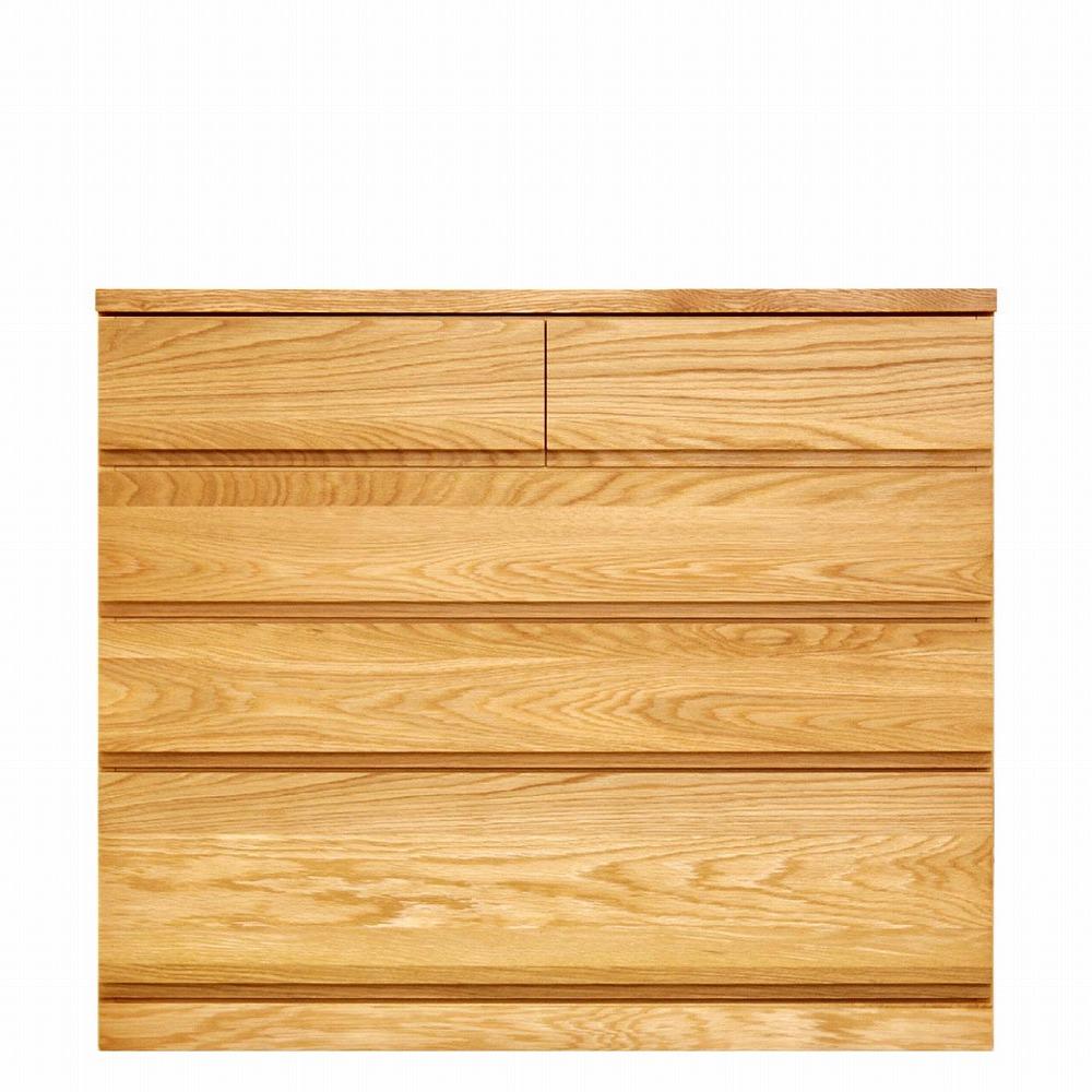 チェスト タンス 幅102 4段 奥行44 ホワイトオーク 無垢 桐たんす 桐箪笥 箪笥 木製 婚礼 衣類収納 大川家具 丸田木工 ミンクス