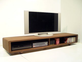 【A-CUP TVボード　ウォールナット　180cm】天然木のシンプルでとてもオシャレな180ｃｍのテレビボード＜ウォールナット材ツキ板　オイルフィニッシュ ＞ 家具 テレビ台 テレビボード TVボード AVボード リビングボード  MUFactory