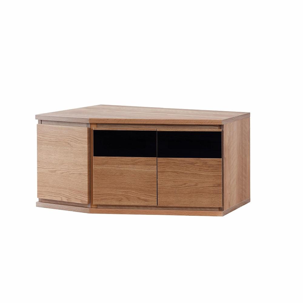 ノーク2_89コーナーボード ロータイプ ヴィンテージナチュラル【モーブル】【大川家具】