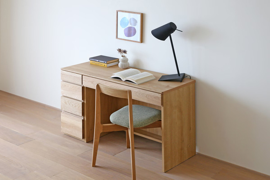 【開梱設置】高野木工 アスター 120天板 + 30チェスト + 90デスク ※スツール別売 ウォルナット【10年保証】